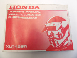 Fahrerhandbuch Honda Overige Honda