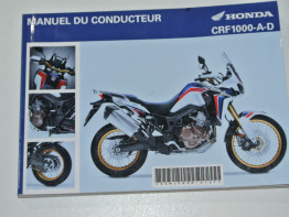 Instructieboekje Honda CRF 1000 Africa Twin