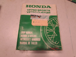 Instructieboekje Honda VF 700 750 F
