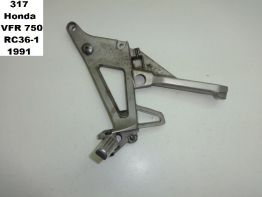 Duo voetsteun links Honda VFR 750