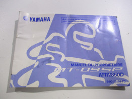Manuel Yamaha MT 09