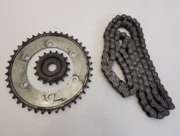 Ketting en tandwielset Kawasaki VN 800