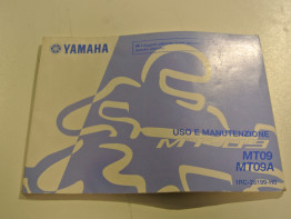 Instructieboekje Yamaha MT 09