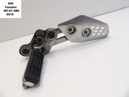Main step holder left Yamaha MT 07