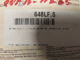 Remblokken achter Overig Onbekend Unknown