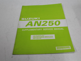 Werkplaatshandboek Suzuki Burgman 200