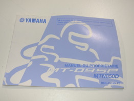 Instructieboekje Yamaha MT 09