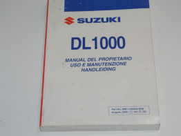 Manuel Suzuki GSX F 650