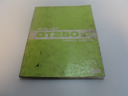 Instruction manual Suzuki GT 250