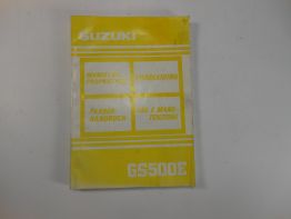 Instructieboekje Suzuki GS 500 E