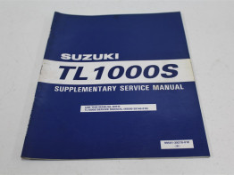 Instruction manual Suzuki TL 1000