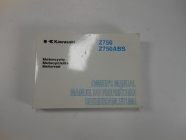 Fahrerhandbuch Kawasaki Z 750