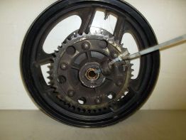 Achterwiel compleet Kawasaki GPZ 1000