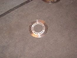 Bremsscheibe hinten Yamaha YZF R1