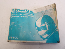 Fahrerhandbuch Honda CB 500