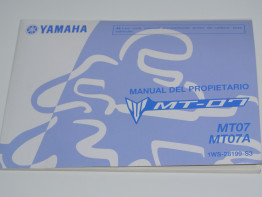 Instructieboekje Yamaha MT 07