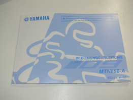 Instructieboekje Yamaha MT 09