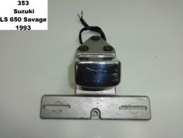 Kentekenplaathouder Suzuki LS 650