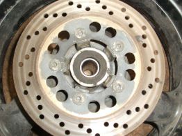 Rear brake disc Kawasaki ZX 9 R