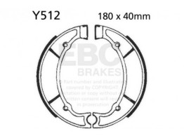 Bremsbeläge hinten Yamaha XV 700 / 750 SE