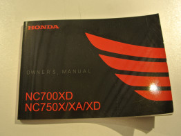 Instructieboekje Honda NC 750 X