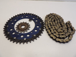 Ketting en tandwielset Yamaha FZR 400 R RR SP