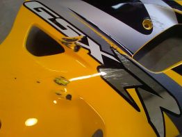 Rechter zijkuip Suzuki GSX R 750