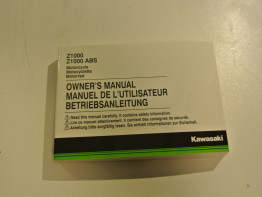Fahrerhandbuch Kawasaki Z 1000