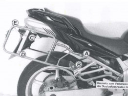 Koffer halter set Yamaha FZ6
