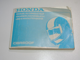Manuel Honda CBR 600 F