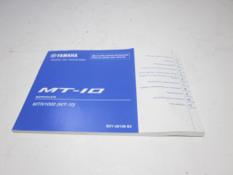 Instructieboekje Yamaha MT 10