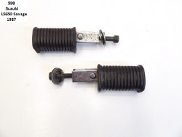 Duo footrest set Suzuki LS 650