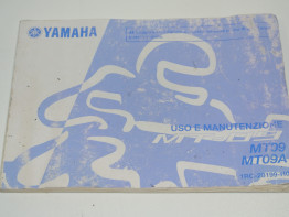Fahrerhandbuch Yamaha MT 09