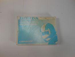 Instructieboekje Honda CBR 600 F
