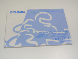 Instructieboekje Yamaha MT 09