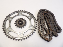 Ketting en tandwielset Kawasaki GPX 750