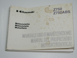 Instructieboekje Kawasaki Z 750