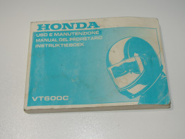 Instructieboekje Honda VT 600