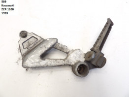 Pillion step left Kawasaki ZZR 1100