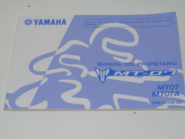 Fahrerhandbuch Yamaha MT 07