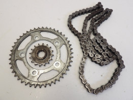 Ketting en tandwielset Honda CBR 600 F