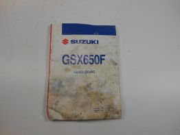 Instructieboekje Suzuki GSX F 650