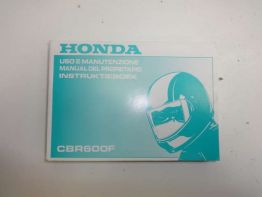 Manuel Honda CBR 600 F