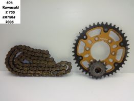 Chain and sprocket kit Kawasaki Z 750