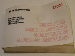 Instructieboekje Kawasaki Z 1000