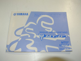 Manuel Yamaha MT 07