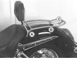 Bagagedrager Honda VTX 1300