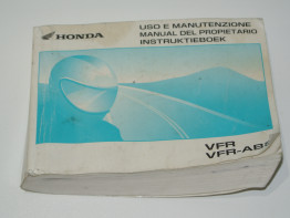 Instructieboekje Honda VFR 800 I