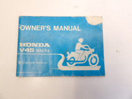 Instructieboekje Honda VF 700 750 C Magna