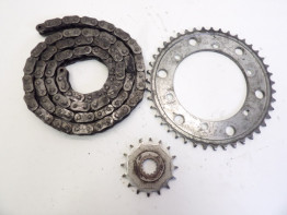 Chain and sprocket kit Yamaha YZF 750